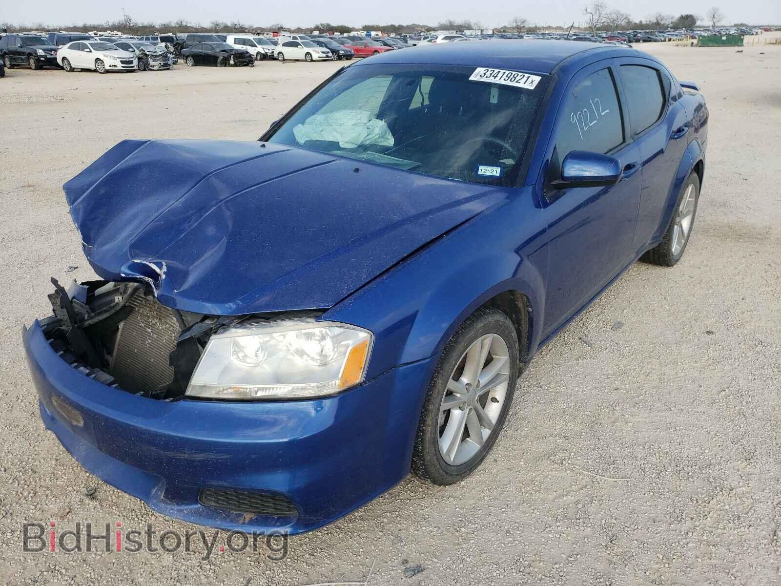 2012 DODGE AVENGER - VIN: 1C3CDZCB7CN211940 - Фото 2