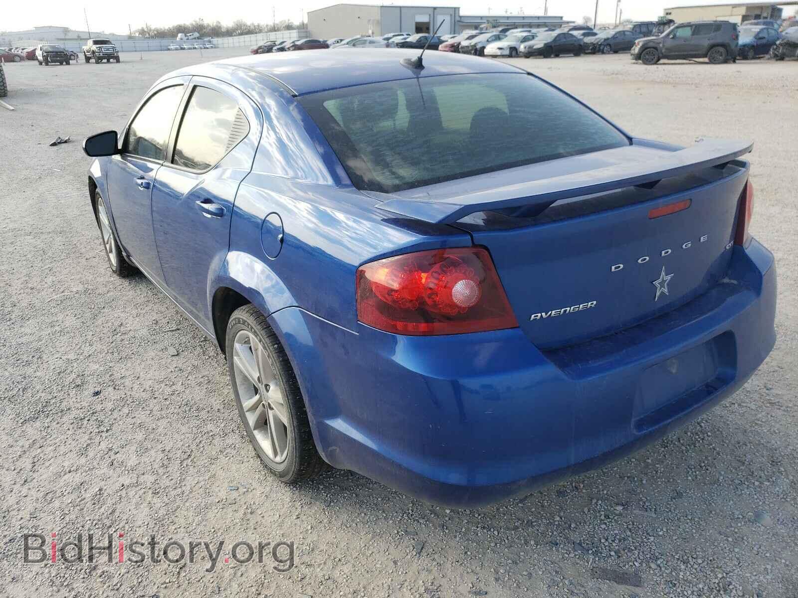 2012 DODGE AVENGER - VIN: 1C3CDZCB7CN211940 - Фото 3