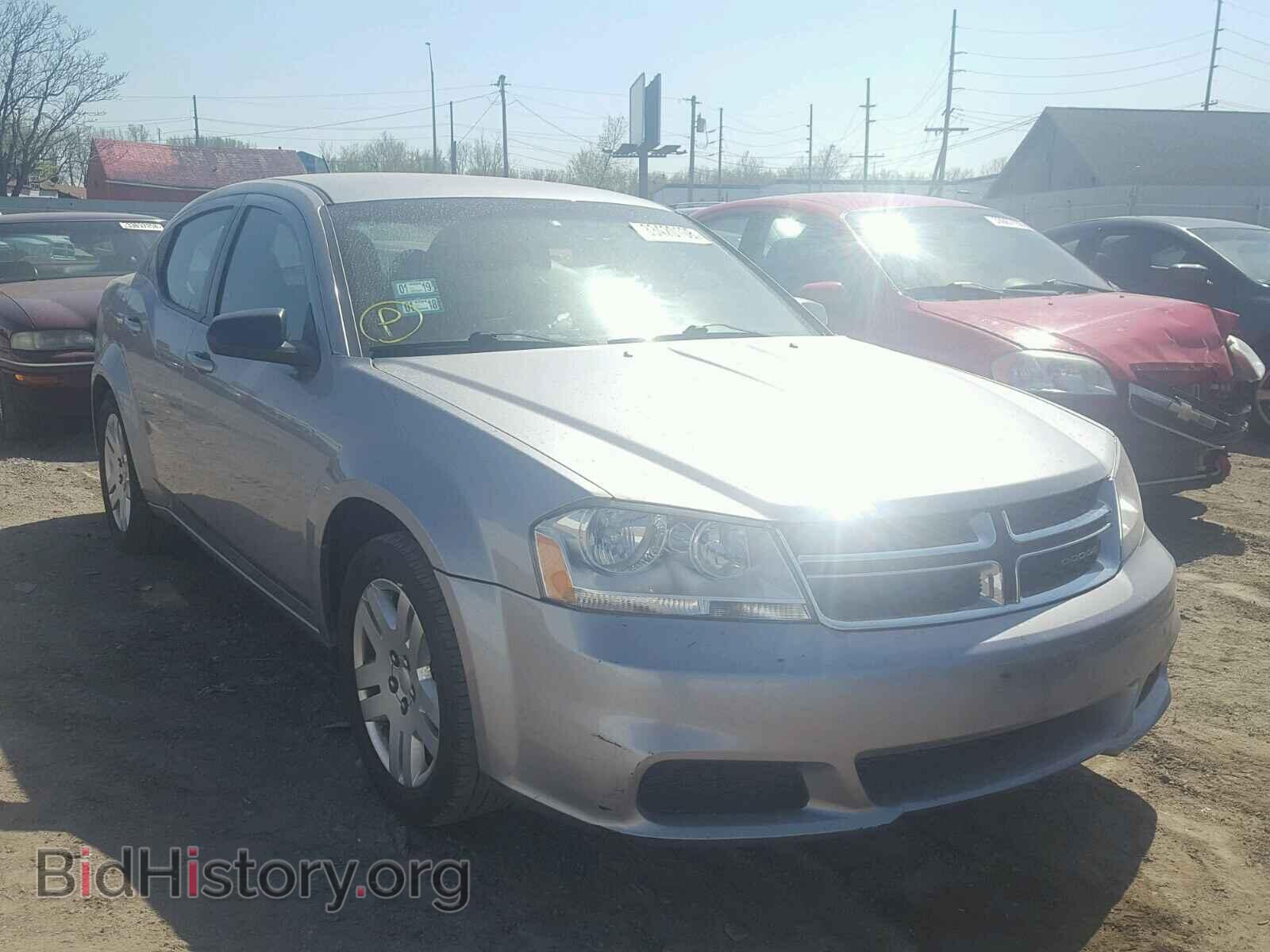Photo 1C3CDZAB1DN730132 - DODGE AVENGER 2013