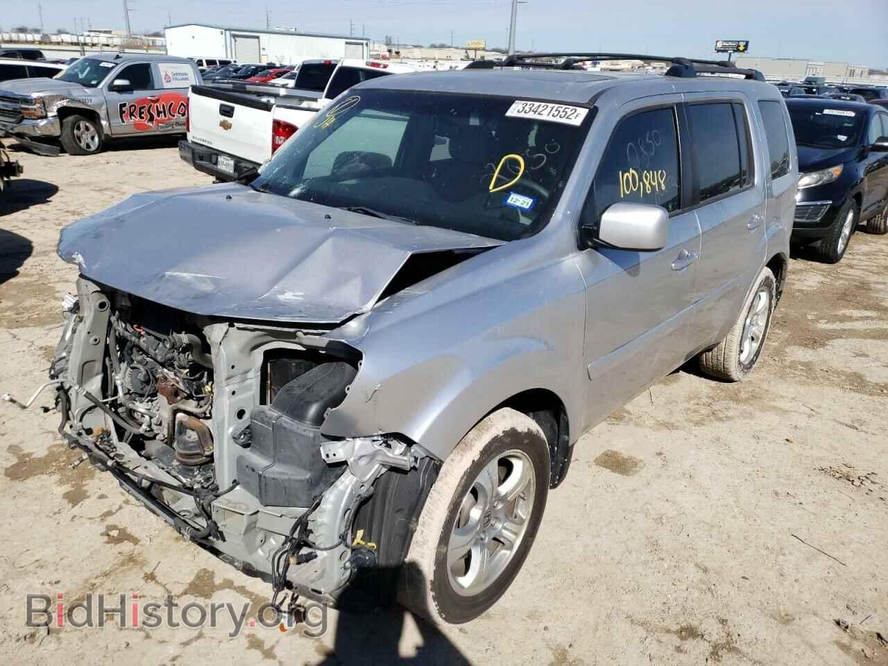 2012 HONDA PILOT - VIN: 5FNYF3H55CB012122 - Фото 2
