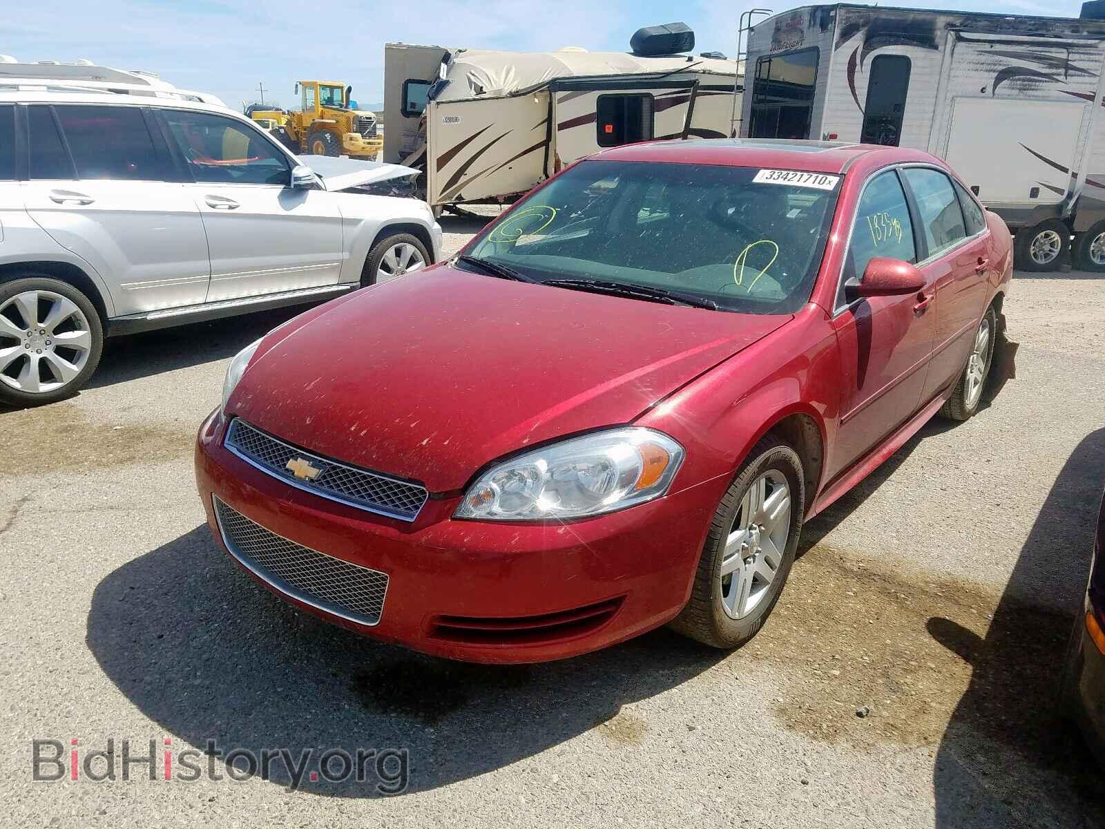 2014 CHEVROLET IMPALA - VIN: 2G1WB5E32E1141290 - Фото 2