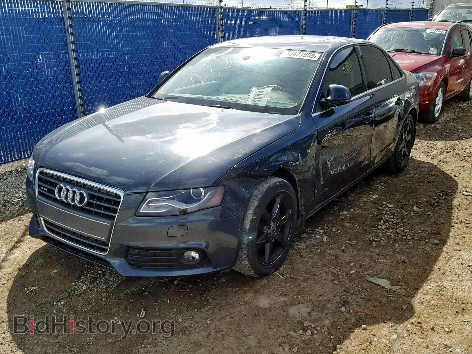 2009 AUDI A4 - VIN: WAULF68K19N076960 - Фото 2