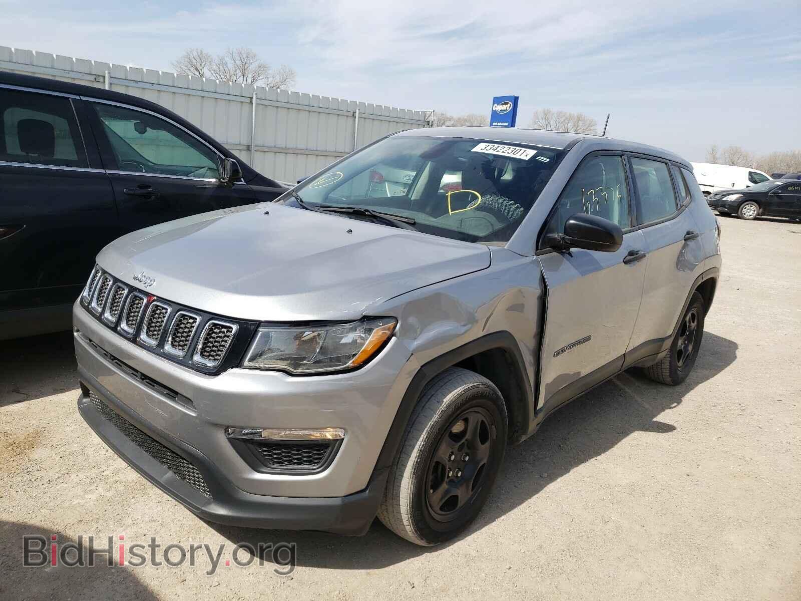 2017 JEEP COMPASS - VIN: 3C4NJCABXHT652353 - Фото 2