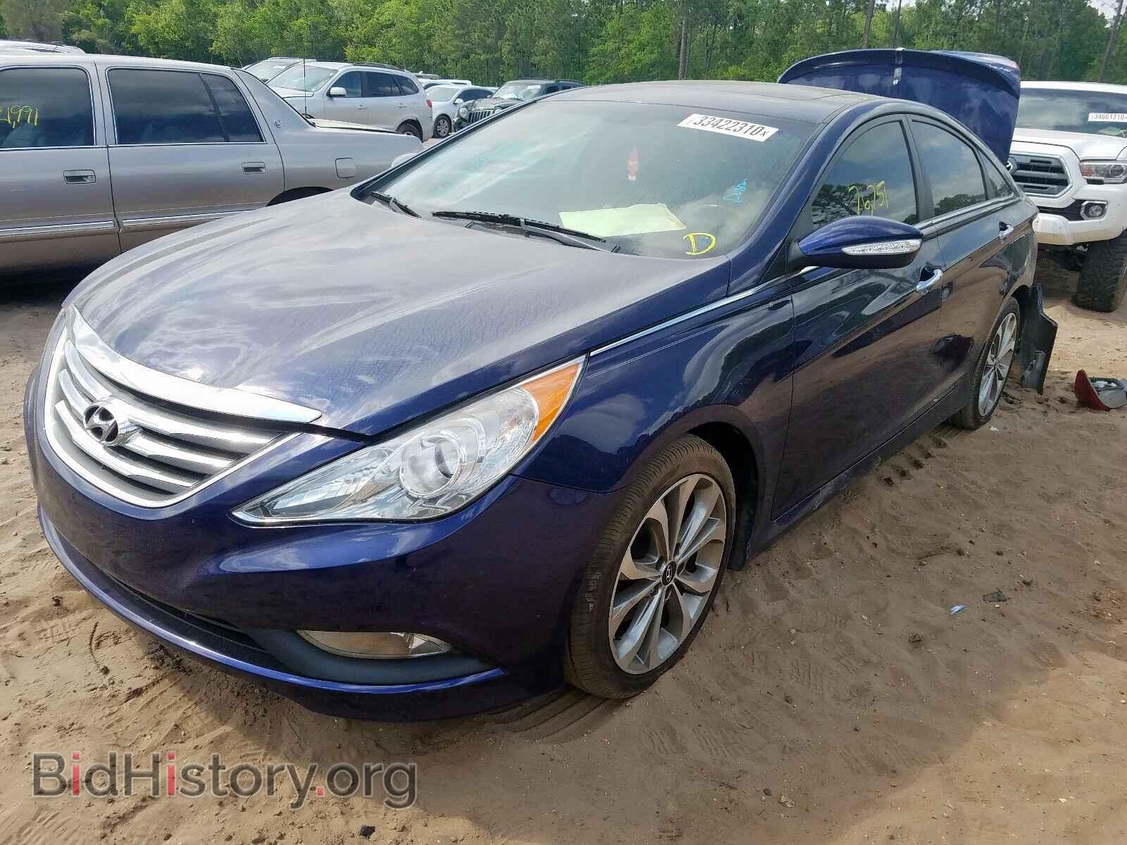 2014 HYUNDAI SONATA - VIN: 5NPEC4AB7EH884940 - Фото 2
