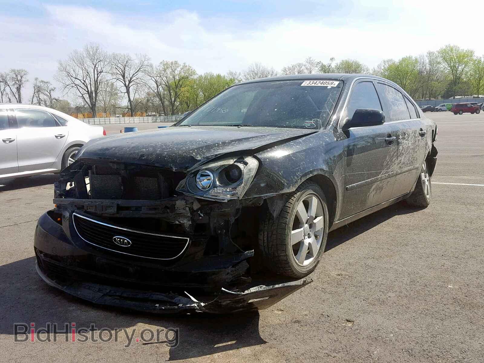 2008 KIA OPTIMA - VIN: KNAGE124485171450 - Фото 2