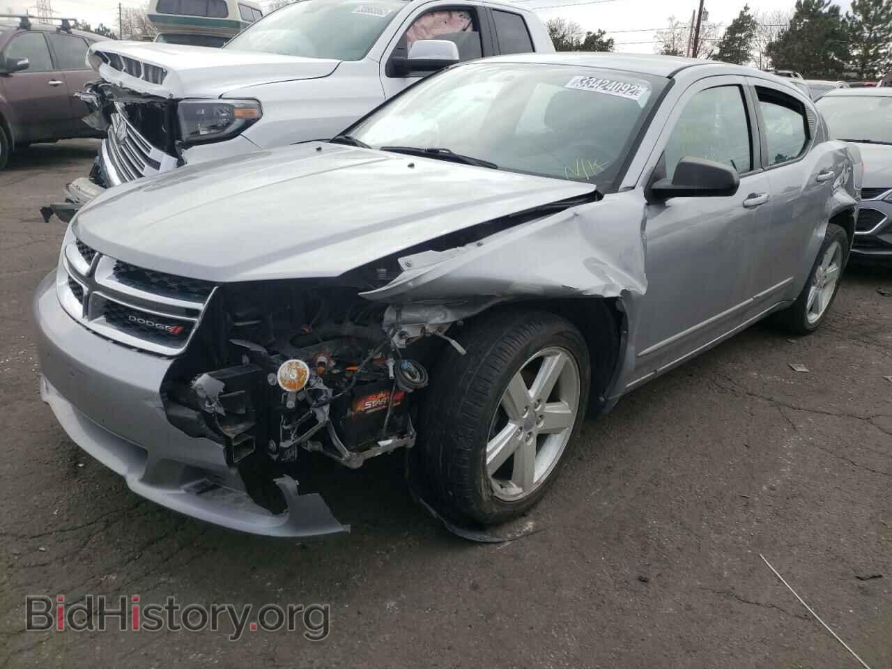 2013 DODGE AVENGER - VIN: 1C3CDZABXDN663983 - Фото 2