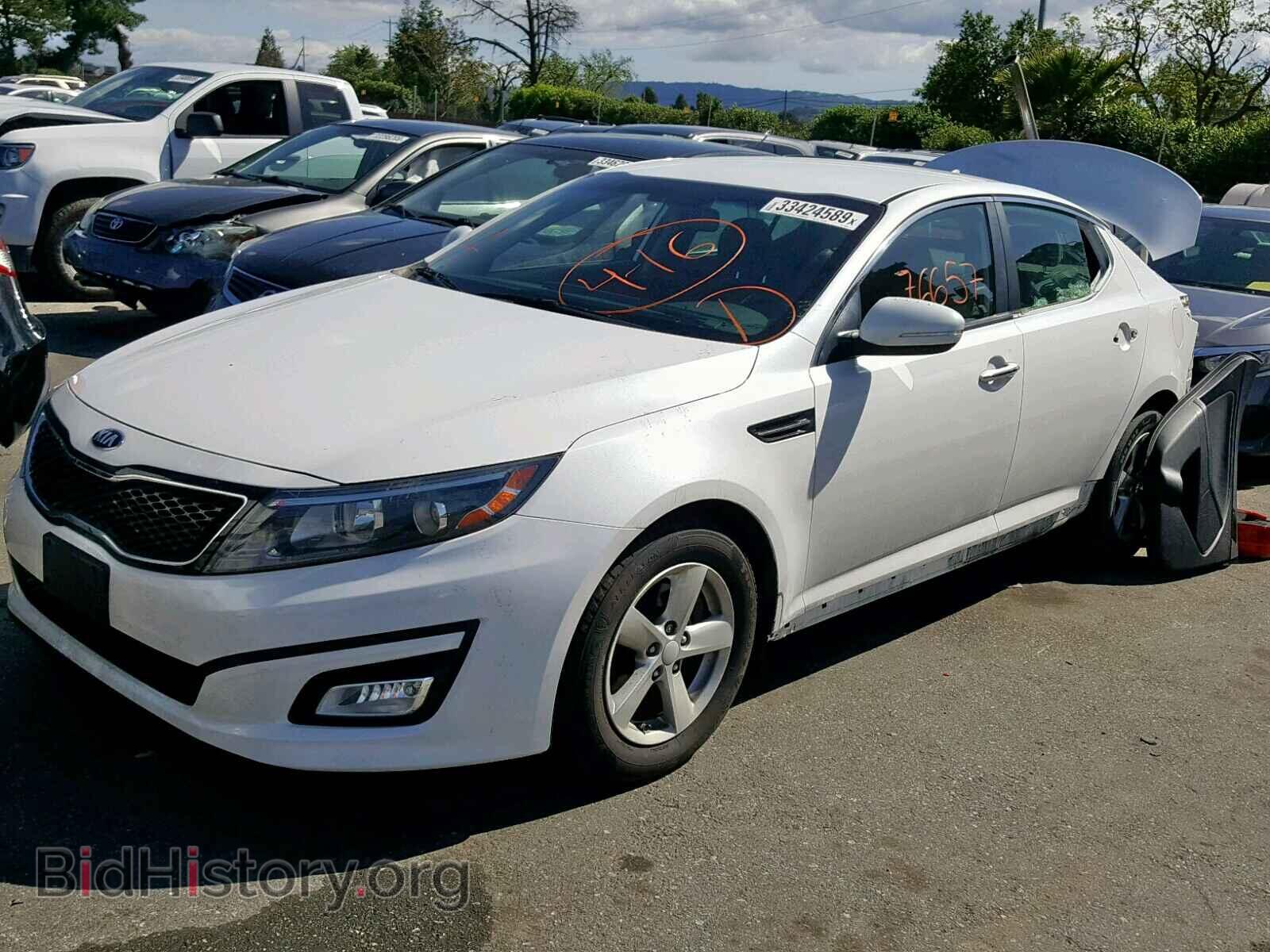 2015 KIA OPTIMA - VIN: KNAGM4A76F5532805 - Фото 2