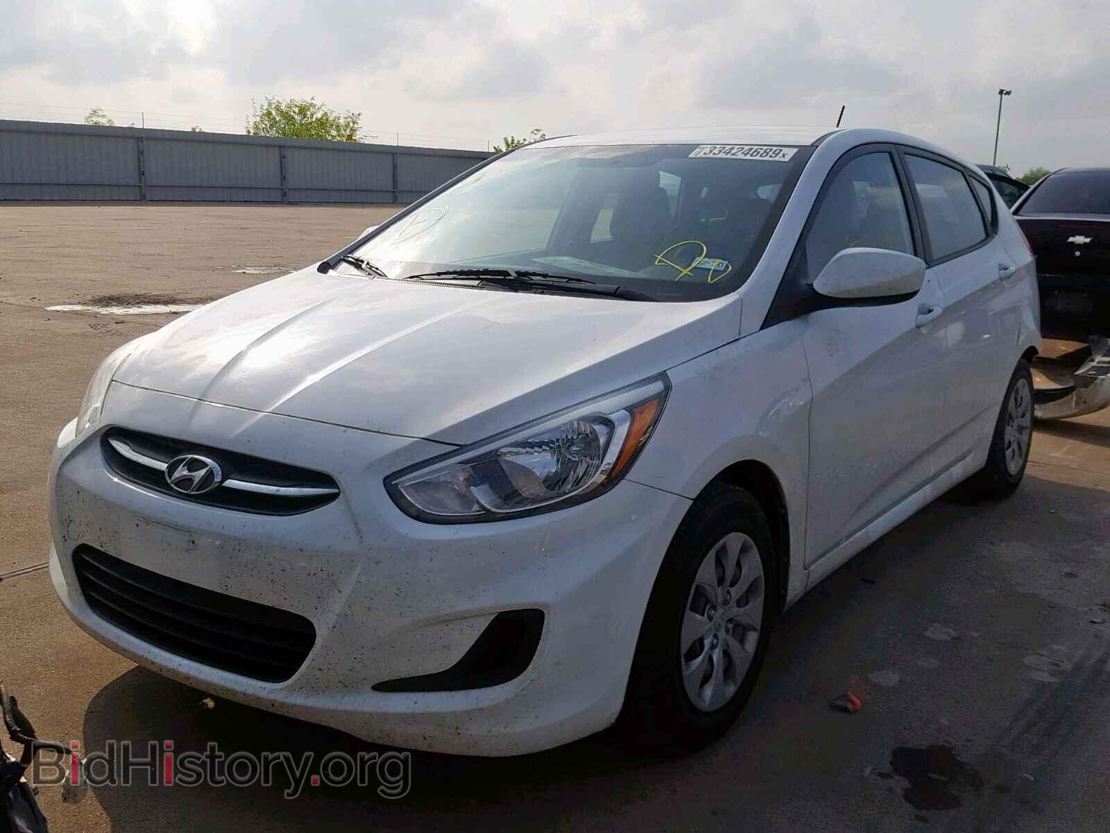 2017 HYUNDAI ACCENT - VIN: KMHCT5AE0HU306188 - Фото 2