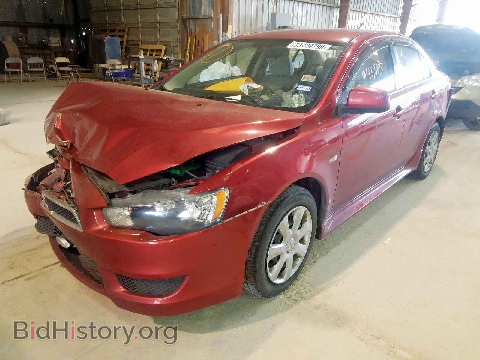 2013 MITSUBISHI LANCER - VIN: JA32U2FUXDU021454 - Фото 2