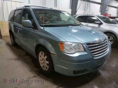 2008 Chrysler MINIVAN Town & COU, сине-зеленый — VIN 2A8HR54P08R143408, Copart
