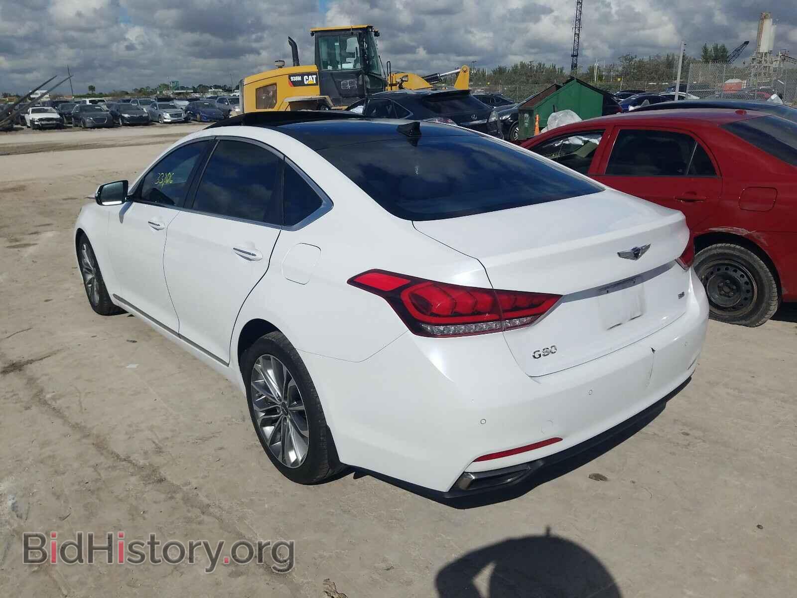 2017 GENESIS G80 - VIN: KMHGN4JE4HU189012 - Фото 3