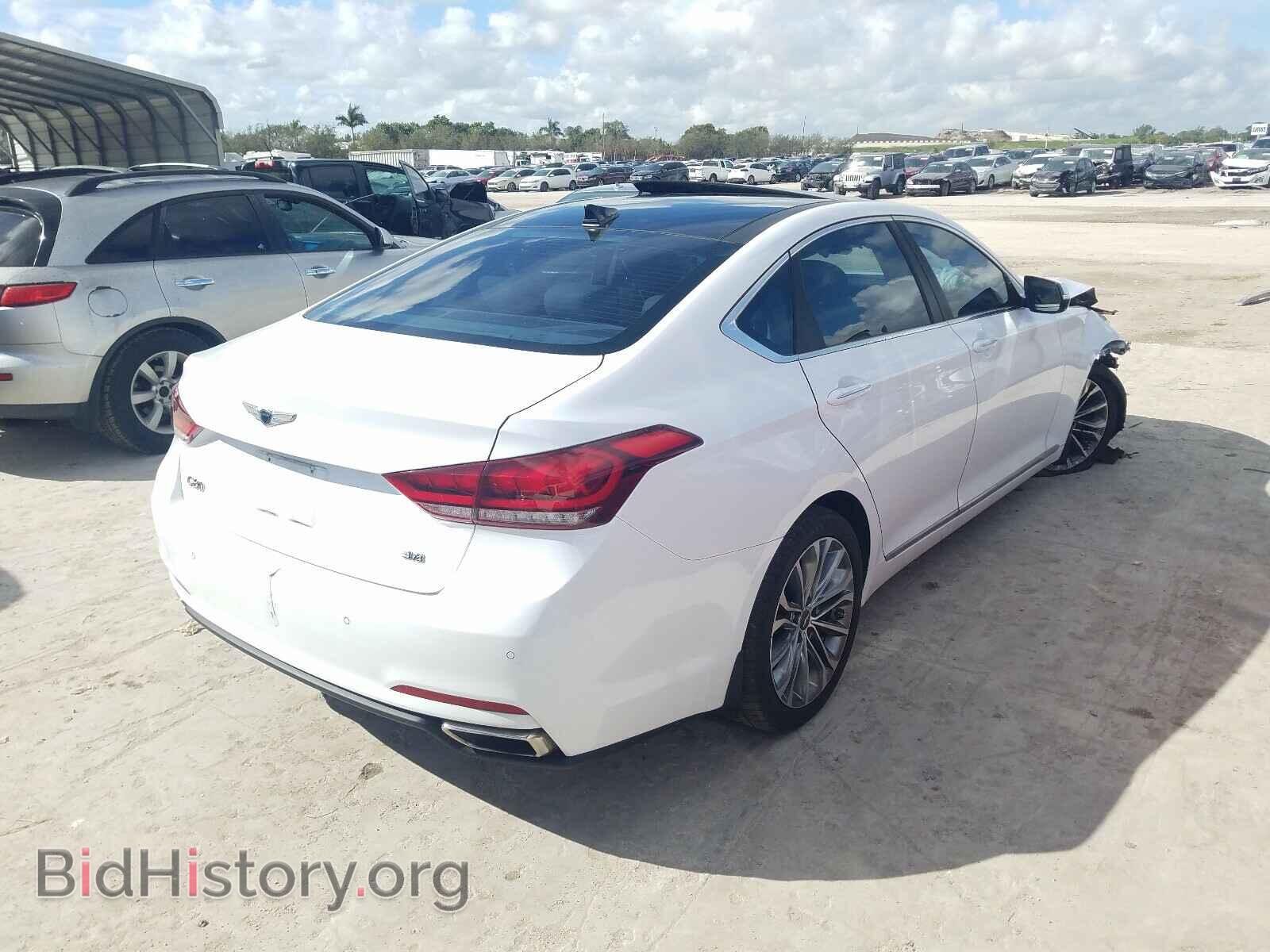 2017 GENESIS G80 - VIN: KMHGN4JE4HU189012 - Фото 4