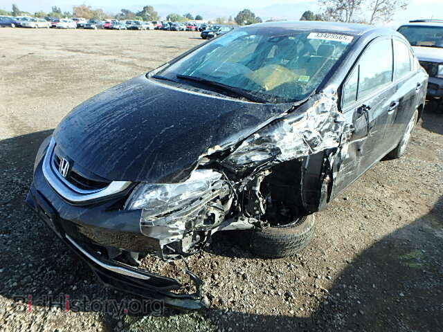 2013 HONDA CIVIC - VIN: 19XFB4F21DE201021 - Фото 2