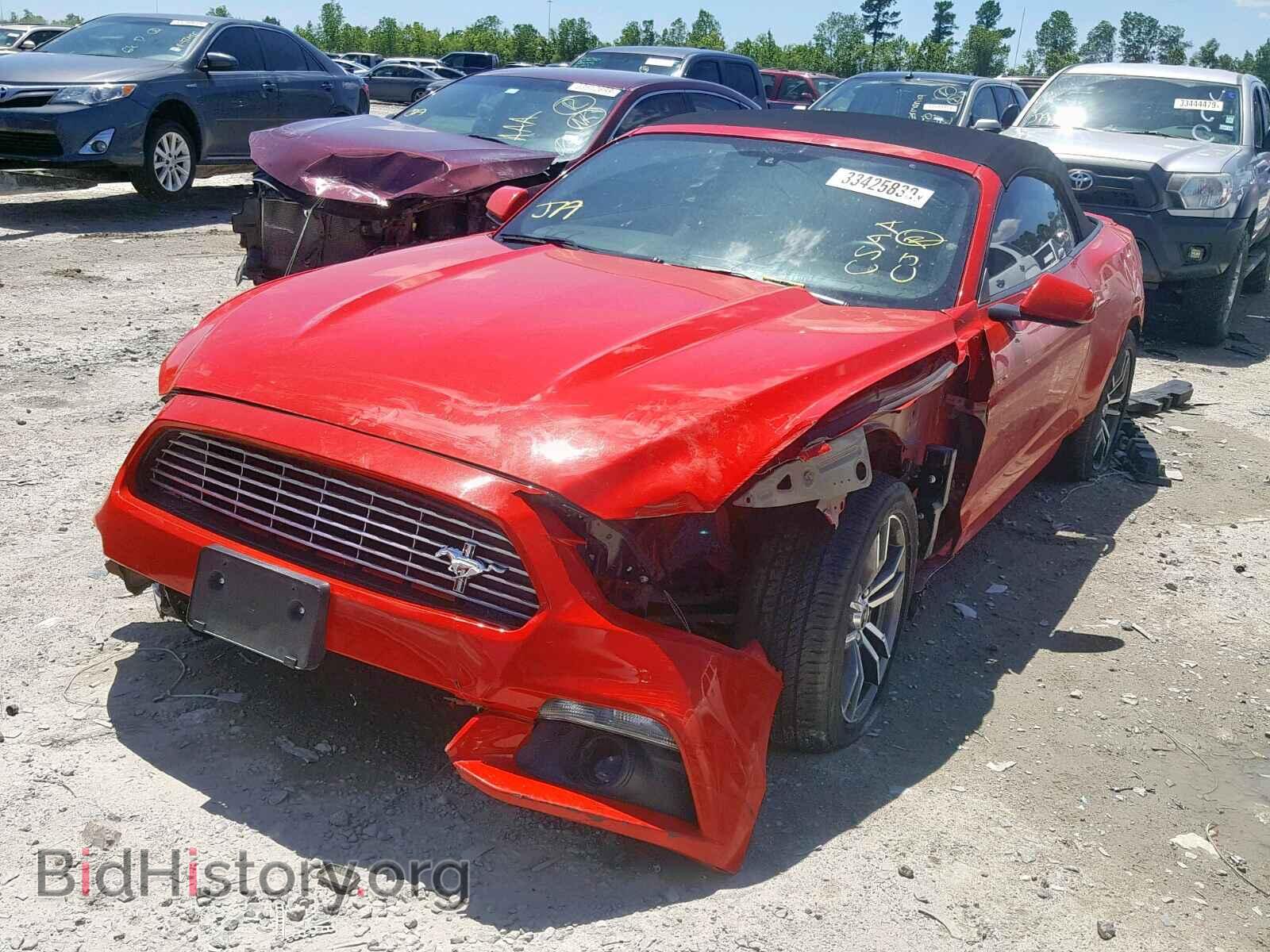 2017 FORD MUSTANG - VIN: 1FATP8UH0H5204616 - Фото 2