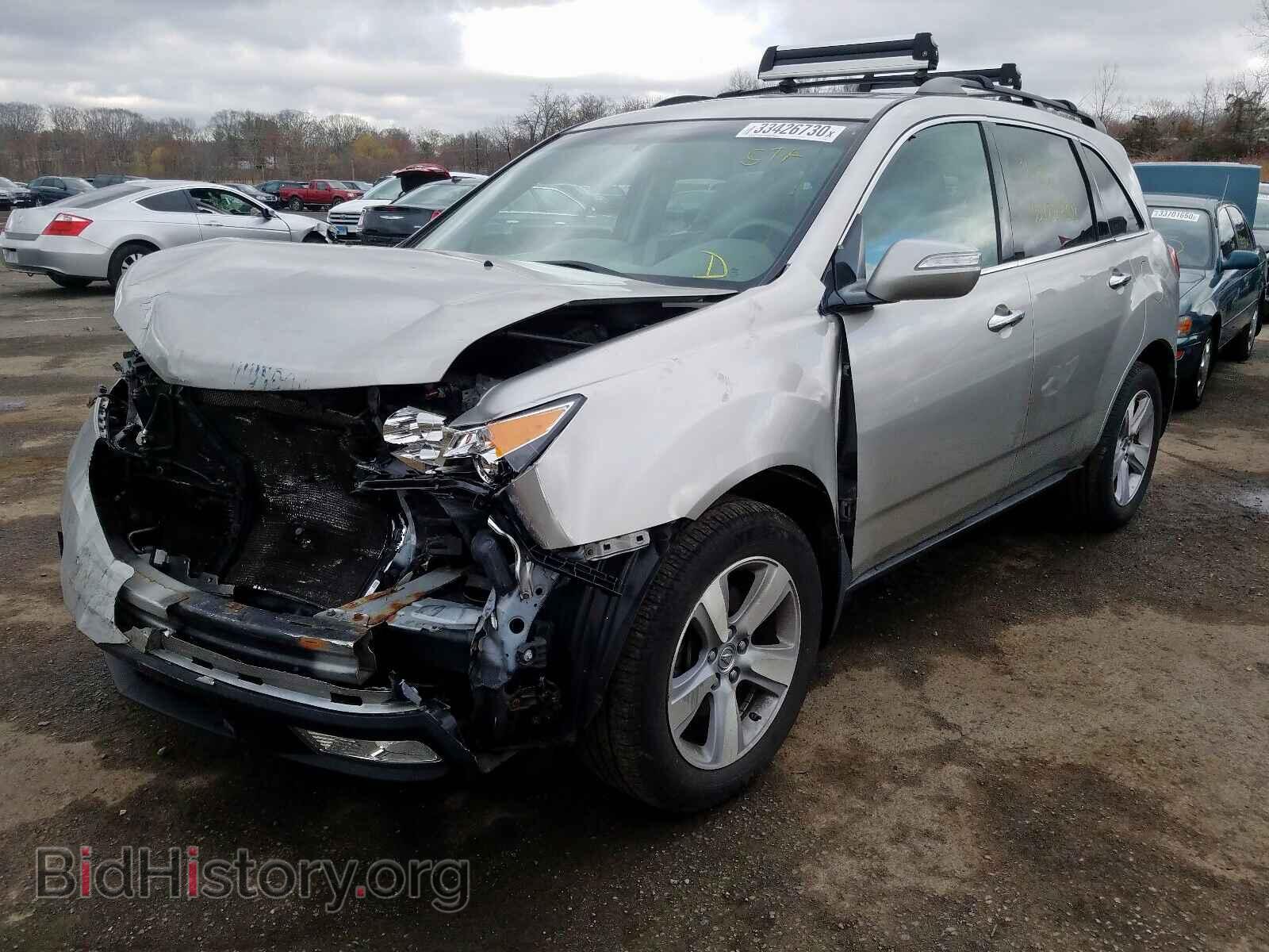 2011 ACURA MDX - VIN: 2HNYD2H67BH513363 - Фото 2