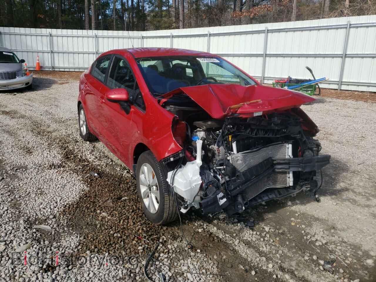 Фотография KNADN4A33G6587656 - KIA RIO 2016
