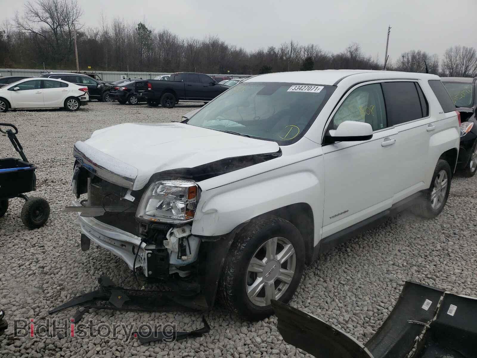 2014 GMC TERRAIN - VIN: 2GKALMEK1E6190195 - Фото 2