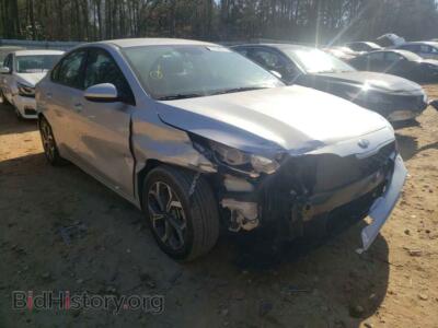 2020 Kia FORTE Forte FE, серебристый — VIN 3KPF24AD0LE192058, Copart