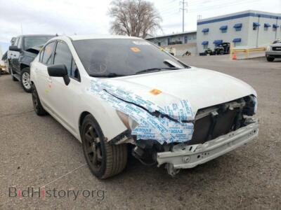 2015 Subaru IMPREZA, white — VIN JF1GJAA63FH020893, Copart