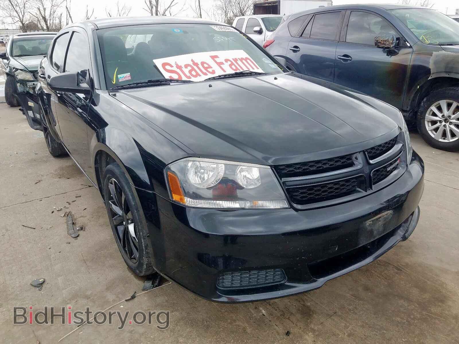 Фотография 1C3CDZAG9EN148325 - DODGE AVENGER 2014