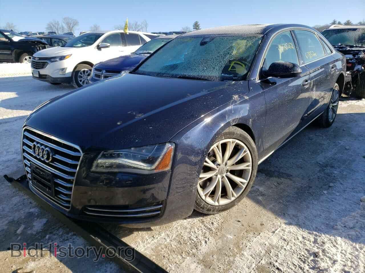 2012 AUDI A8 - VIN: WAURVAFD6CN002249 - Фото 2
