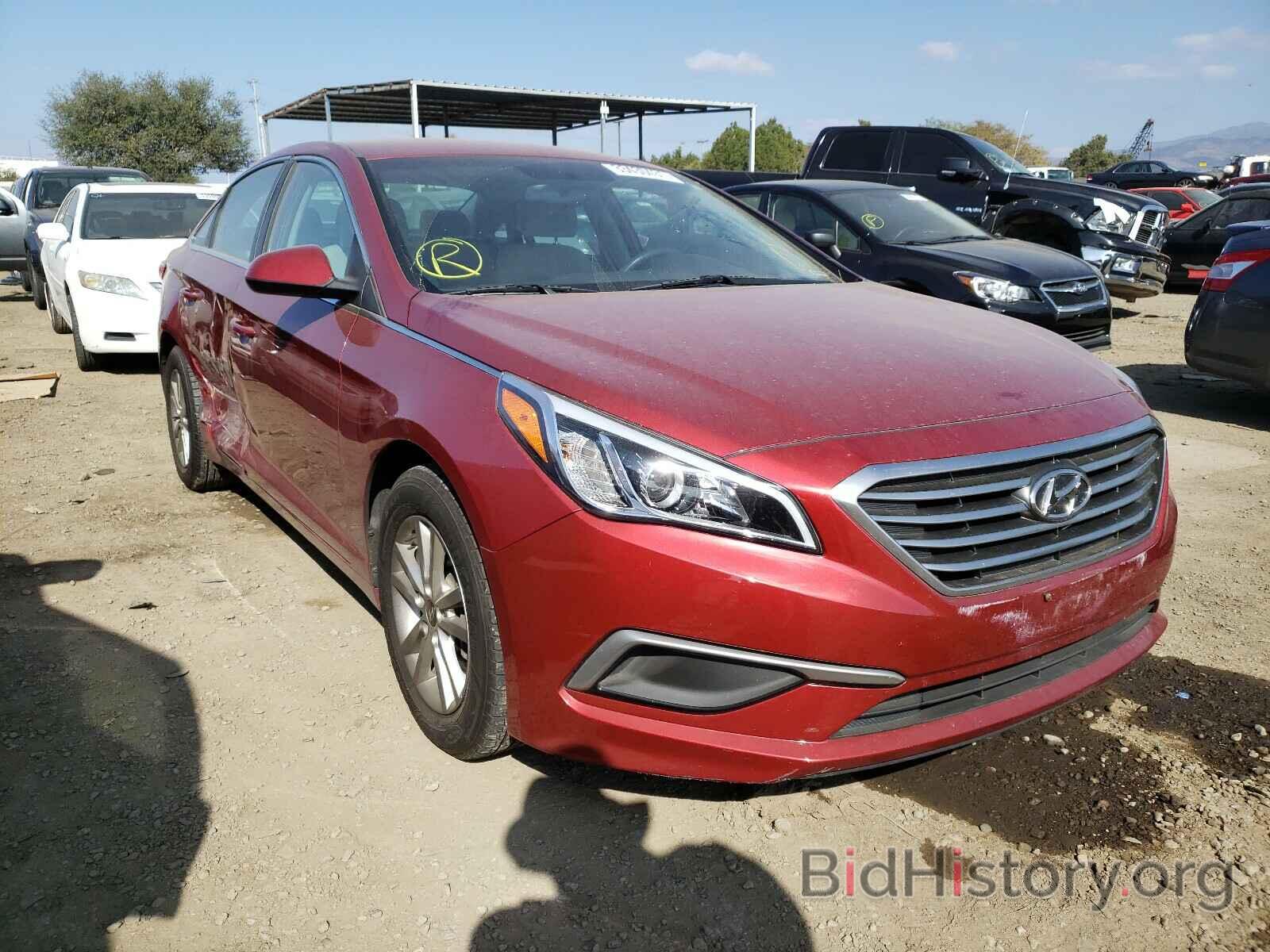 Фотография 5NPE24AF4GH368950 - HYUNDAI SONATA 2016