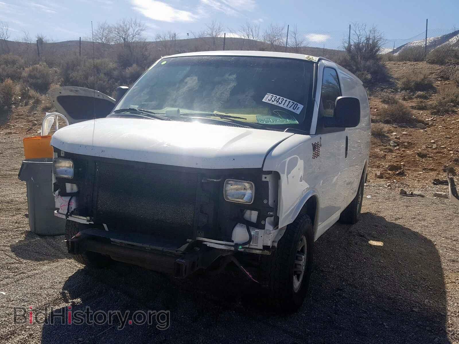 2009 CHEVROLET EXPRESS - VIN: 1GCGG25K991102937 - Фото 2