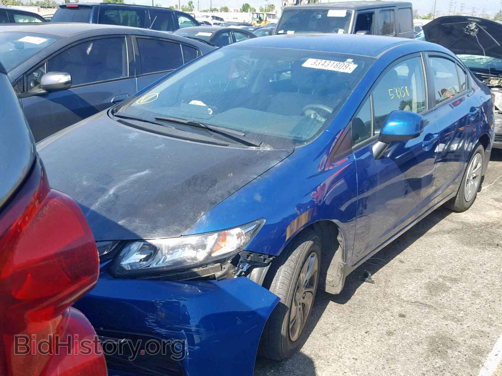 2013 HONDA CIVIC LX - VIN: 19XFB2F55DE290302 - Фото 2