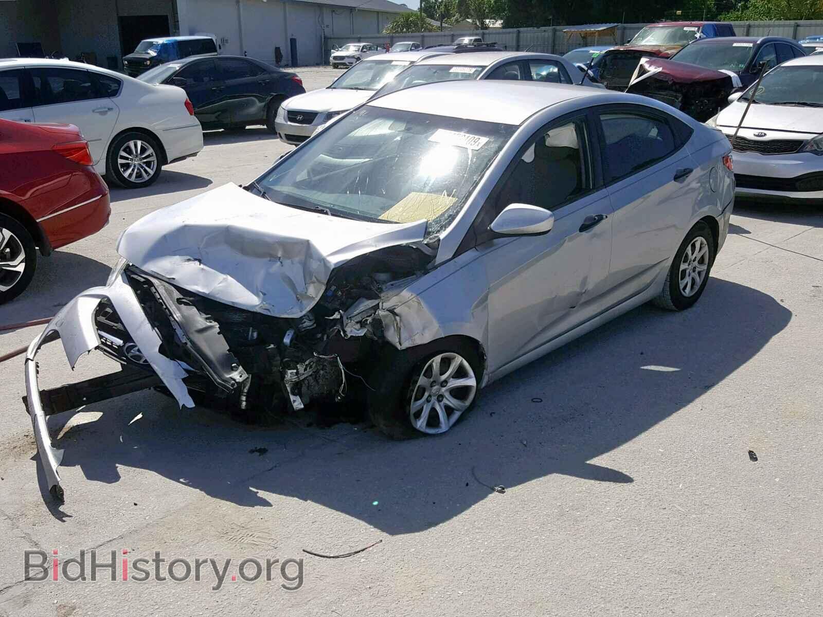 2012 HYUNDAI ACCENT - VIN: KMHCT4AE0CU091379 - Фото 2
