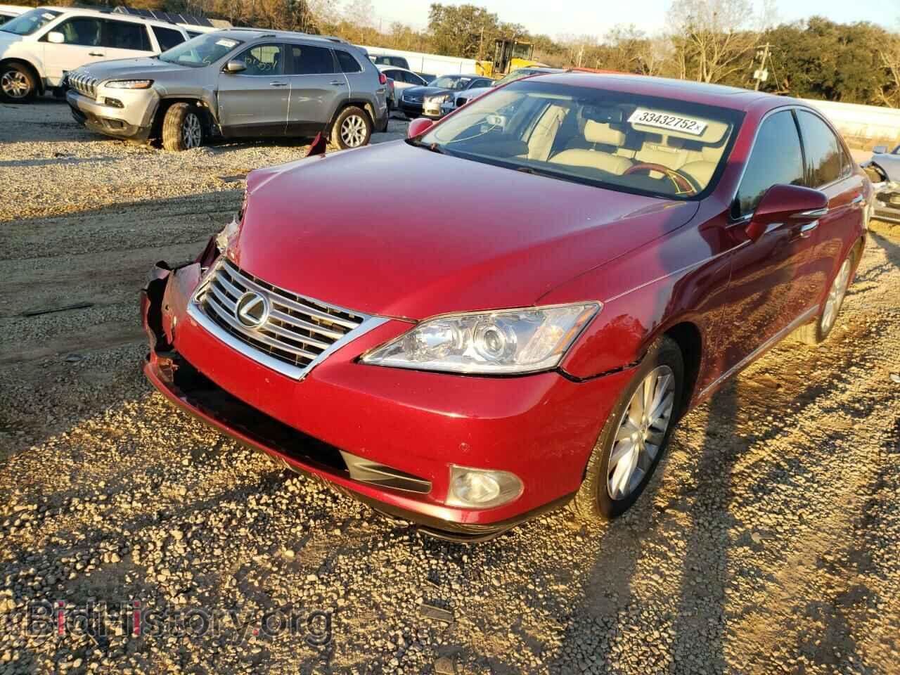 2012 LEXUS ES350 - VIN: JTHBK1EG4C2489282 - Фото 2