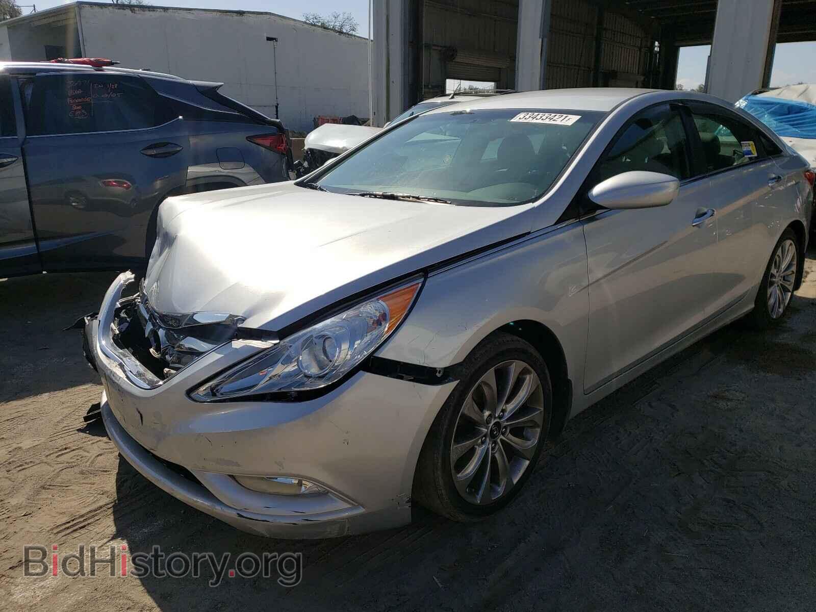 2013 HYUNDAI SONATA - VIN: 5NPEC4AC4DH509059 - Фото 2