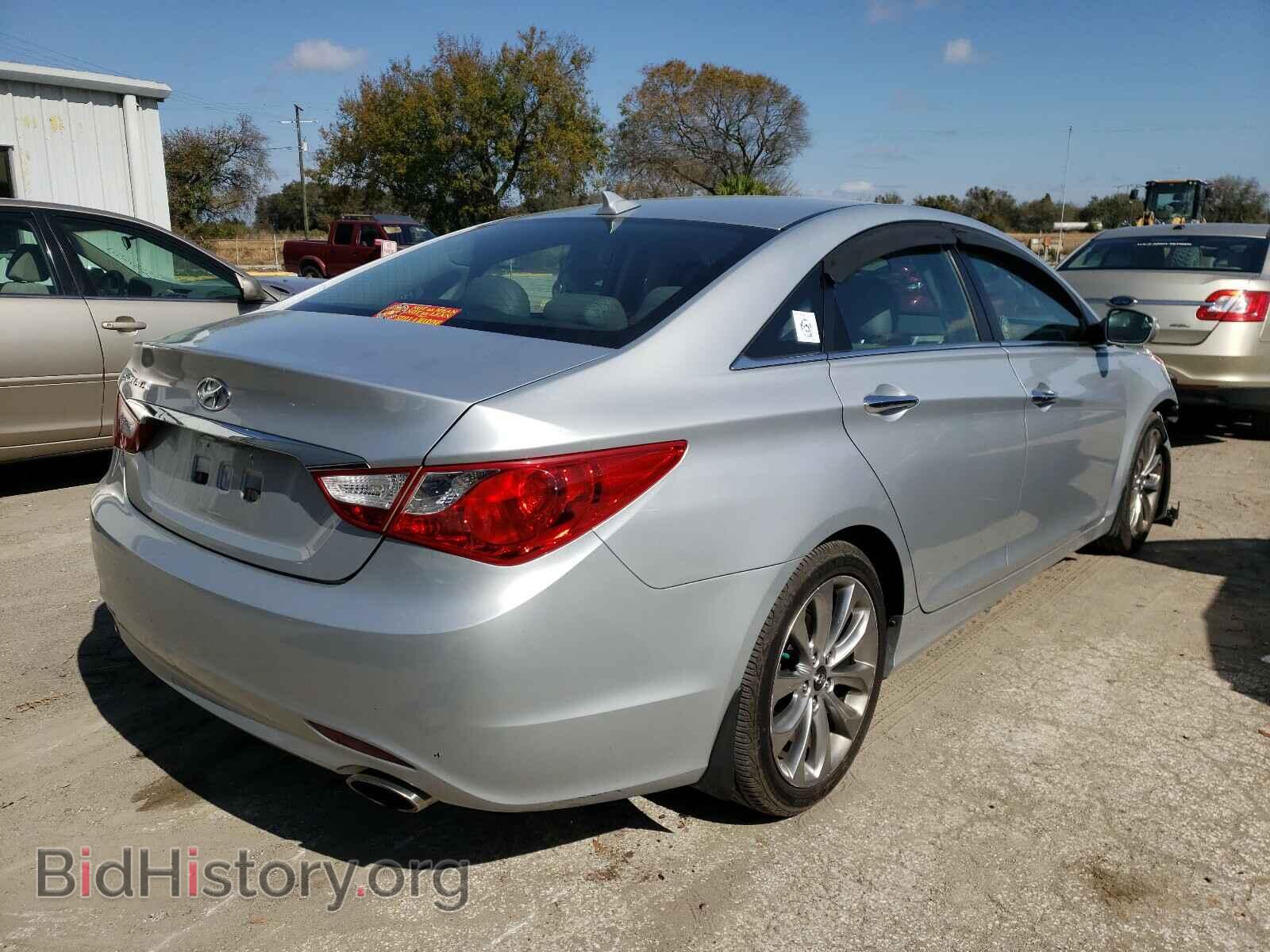 2013 HYUNDAI SONATA - VIN: 5NPEC4AC4DH509059 - Фото 4