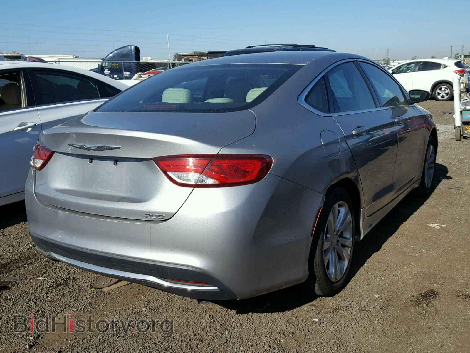 2015 CHRYSLER 200 - VIN: 1C3CCCABXFN735347 - Фото 4