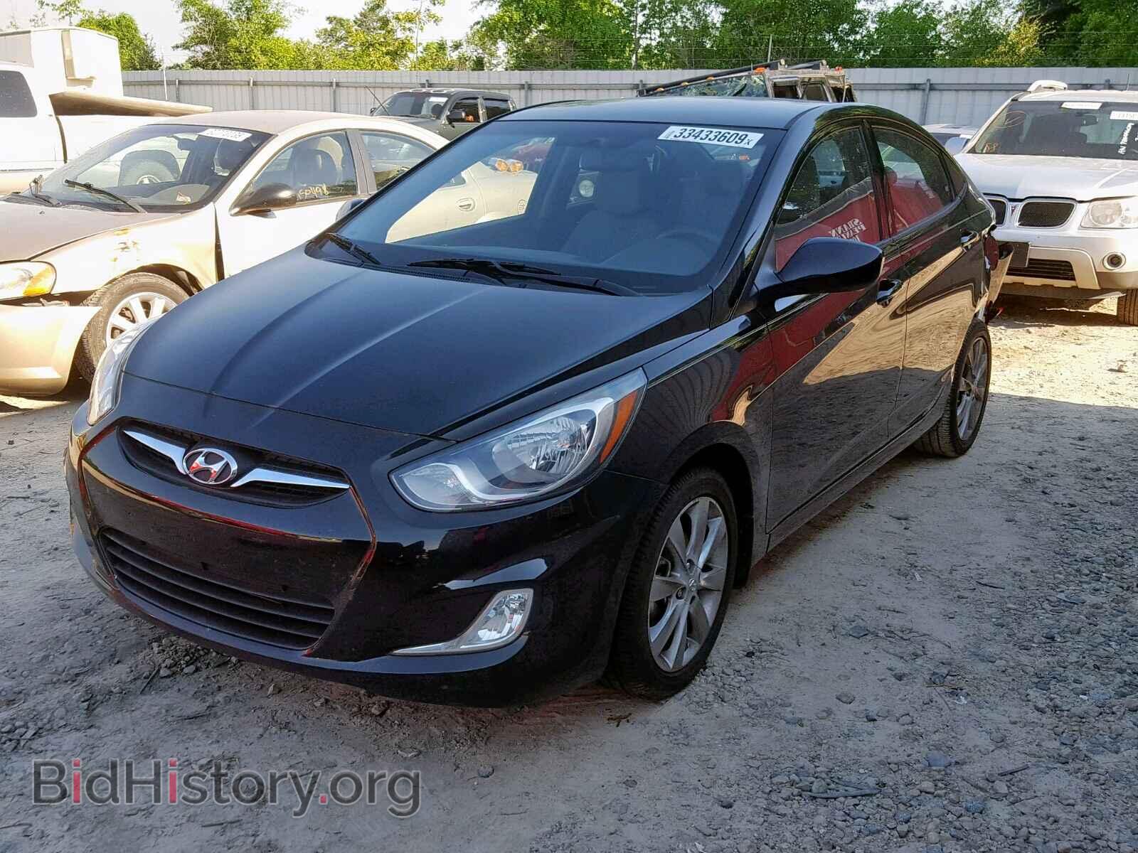 2012 HYUNDAI ACCENT - VIN: KMHCU4AE3CU195023 - Фото 2