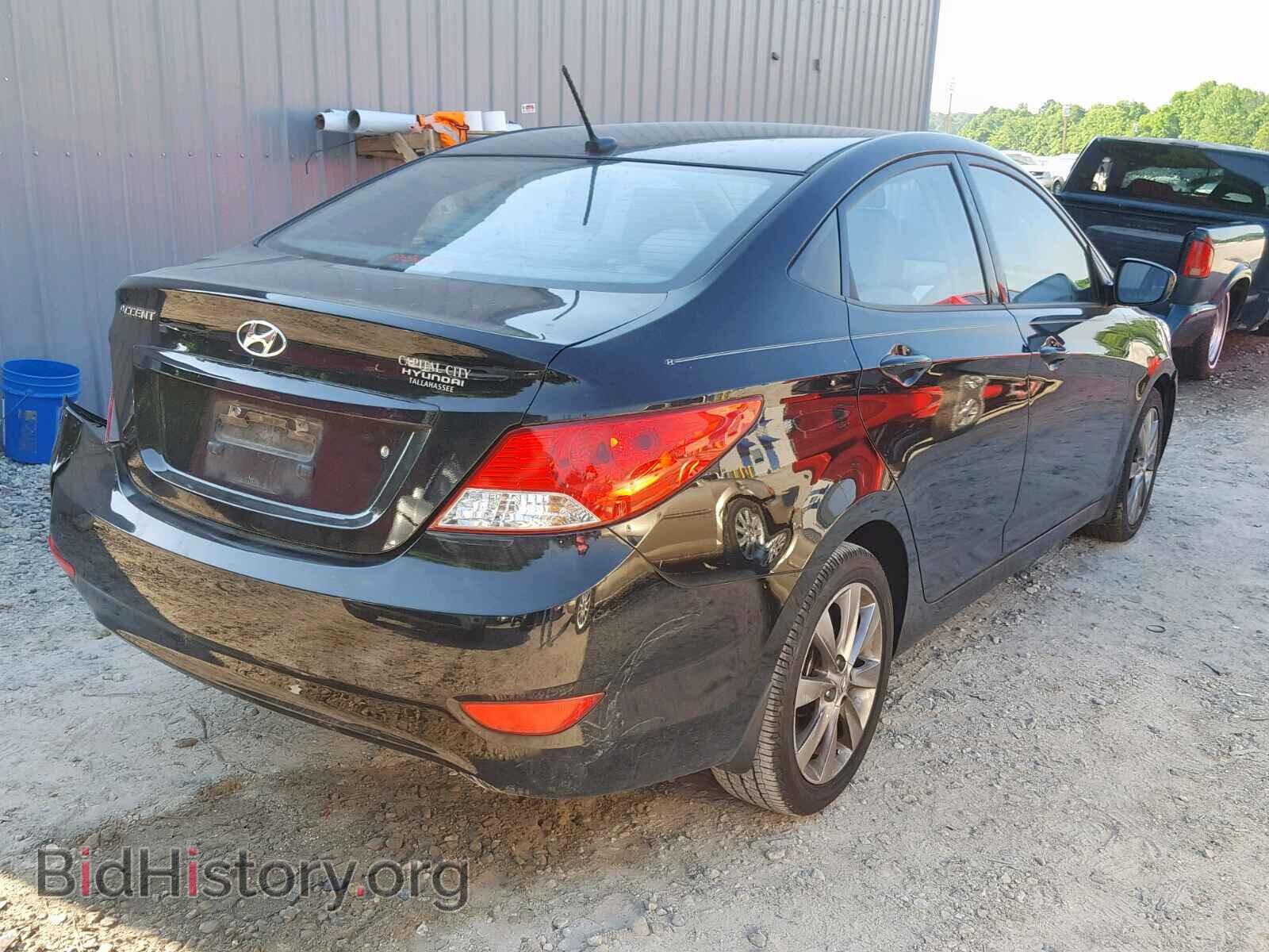 2012 HYUNDAI ACCENT - VIN: KMHCU4AE3CU195023 - Фото 4