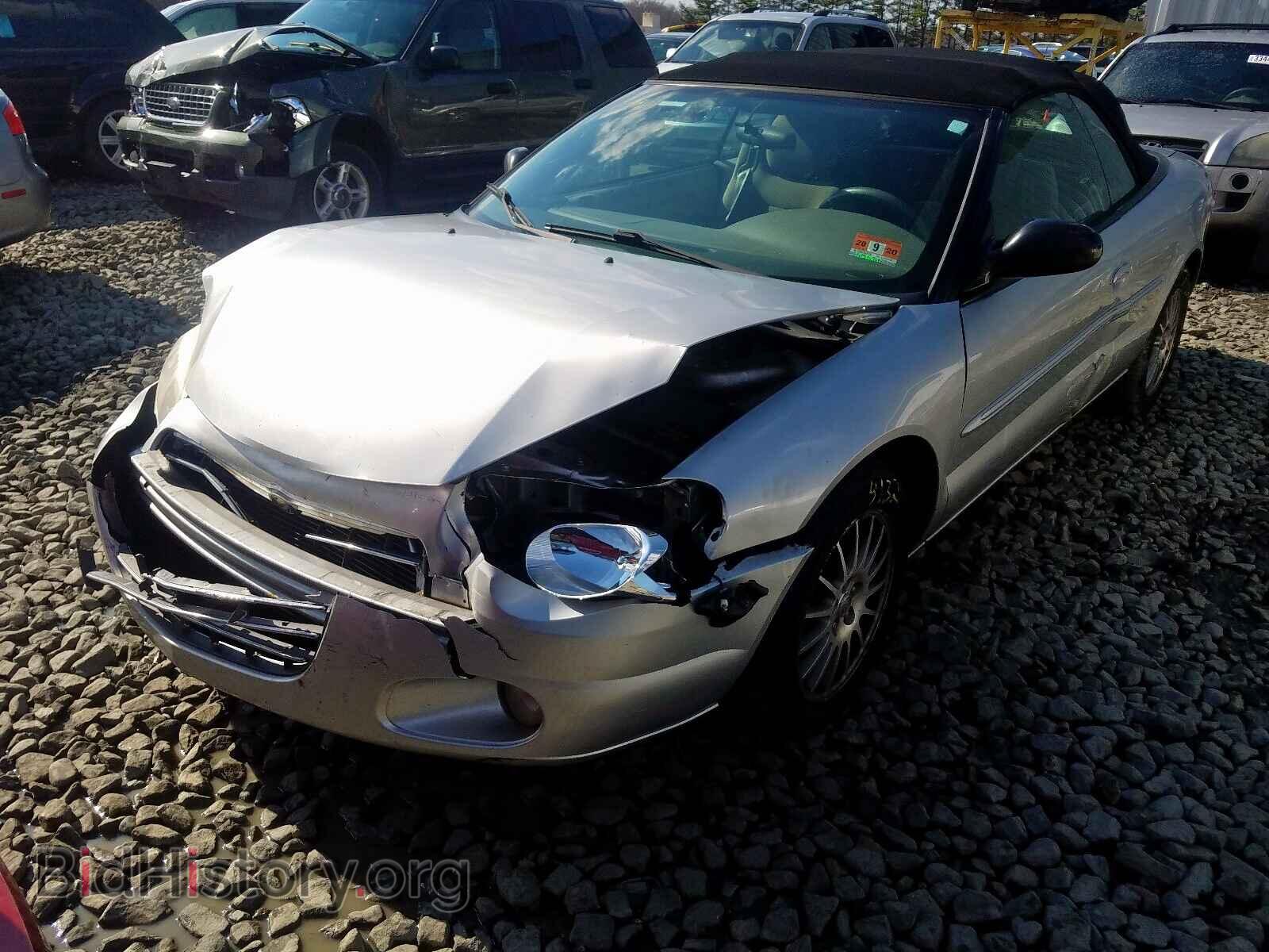 2005 CHRYSLER SEBRING - VIN: 1C3EL55R25N538182 - Фото 2