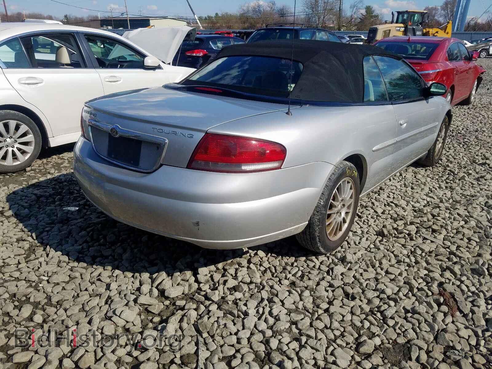 2005 CHRYSLER SEBRING - VIN: 1C3EL55R25N538182 - Фото 4