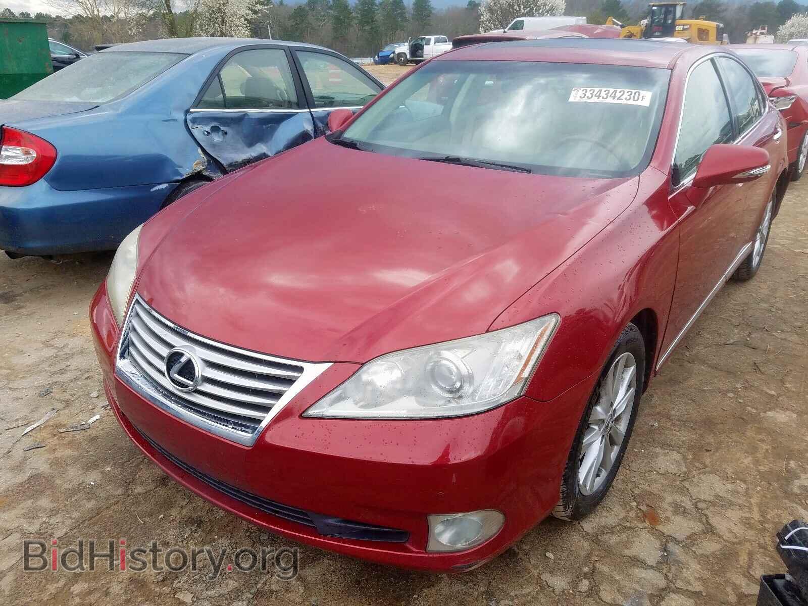 2010 LEXUS ES350 - VIN: JTHBK1EG9A2391913 - Фото 2