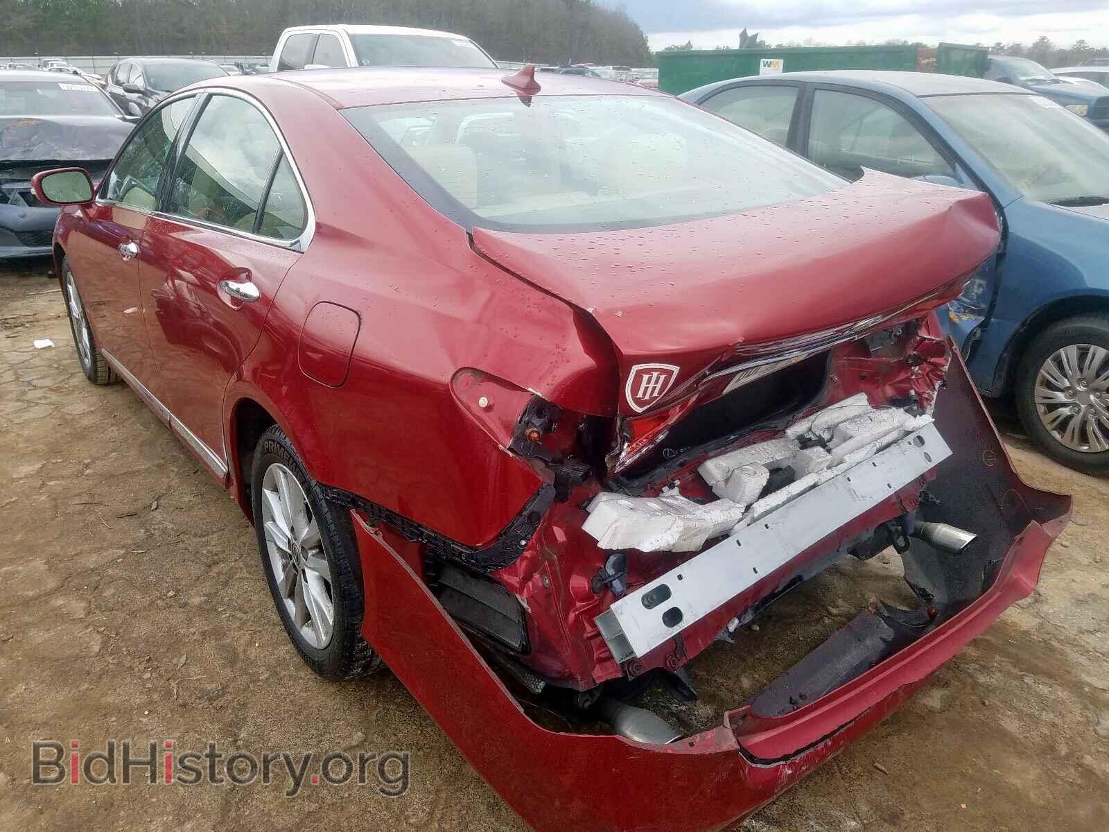 2010 LEXUS ES350 - VIN: JTHBK1EG9A2391913 - Фото 3