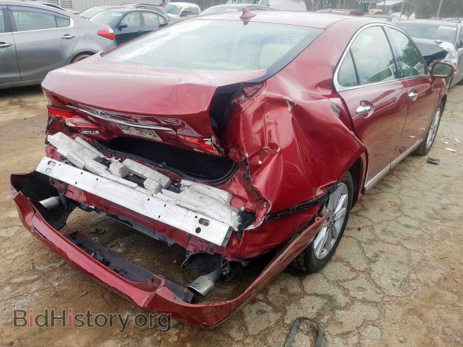 2010 LEXUS ES350 - VIN: JTHBK1EG9A2391913 - Фото 4