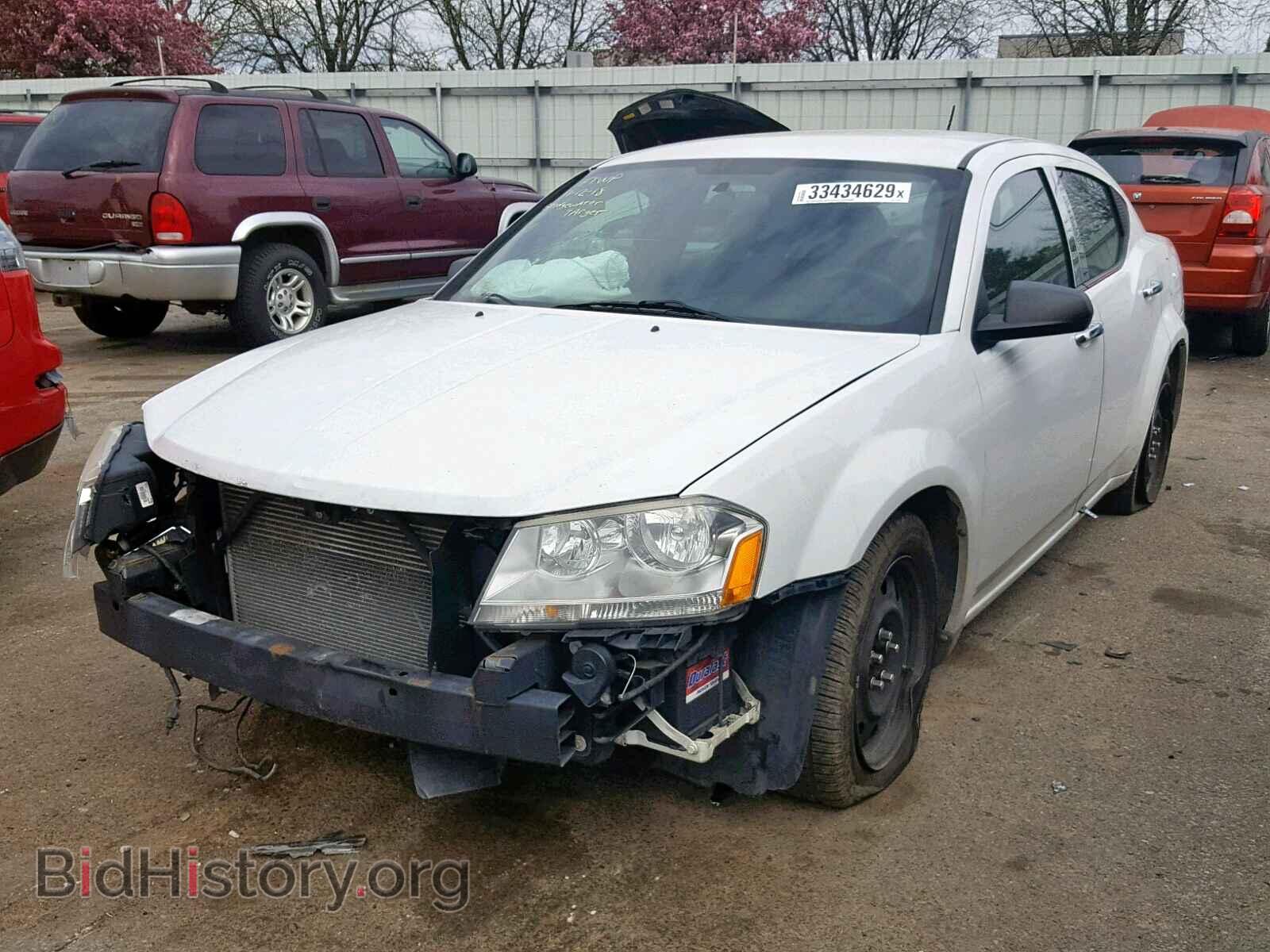 2012 DODGE AVENGER - VIN: 1C3CDZAB8CN111543 - Фото 2