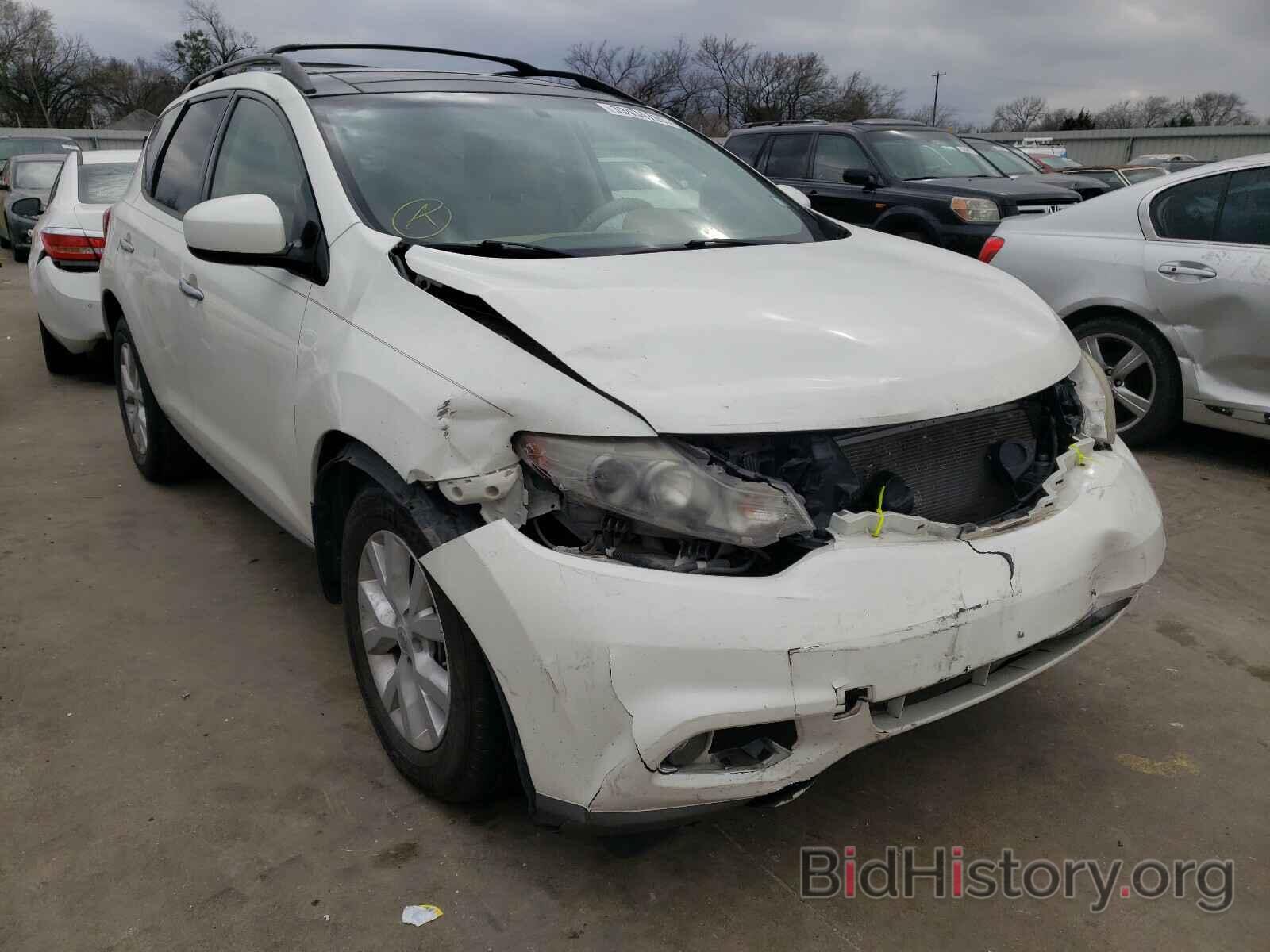 Photo JN8AZ1MU1CW103821 - NISSAN MURANO 2012