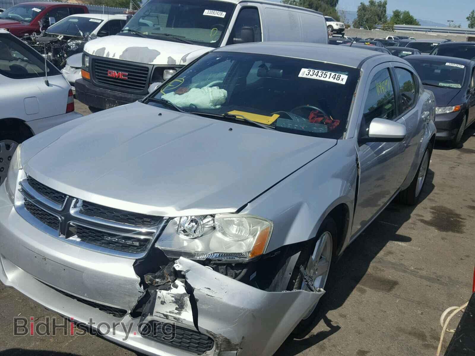 2011 DODGE AVENGER - VIN: 1B3BD1FB0BN591191 - Фото 2