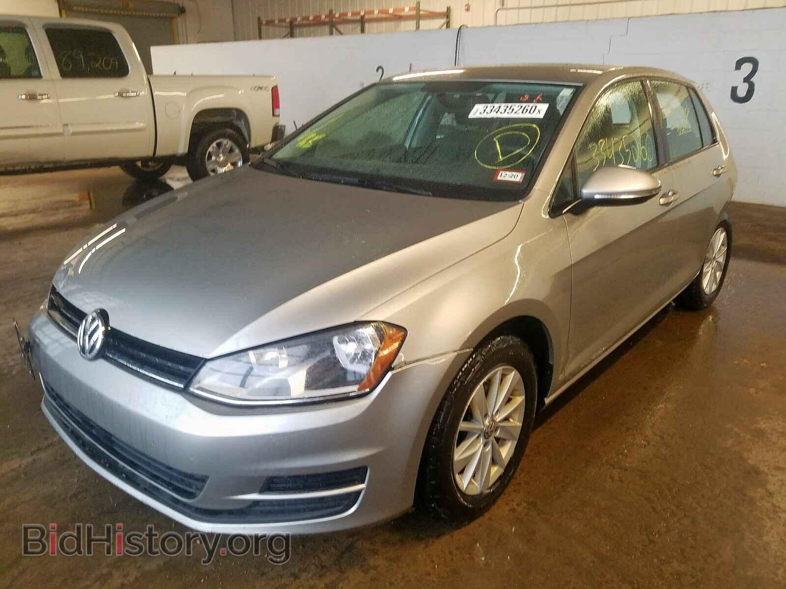 2017 VOLKSWAGEN GOLF - VIN: 3VW217AU5HM061172 - Фото 2
