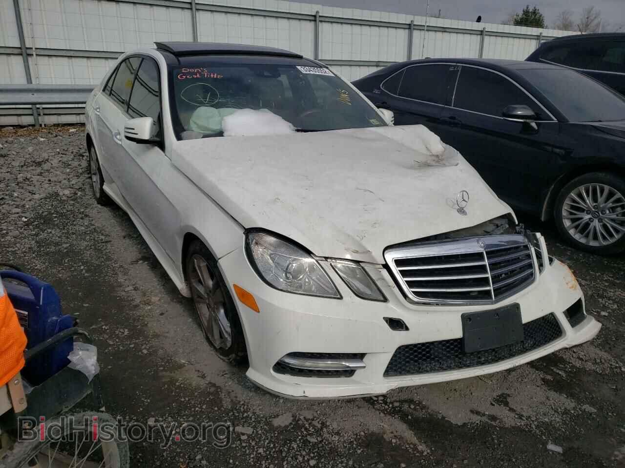 Photo WDDHF5KB9DA693959 - MERCEDES-BENZ E-CLASS 2013