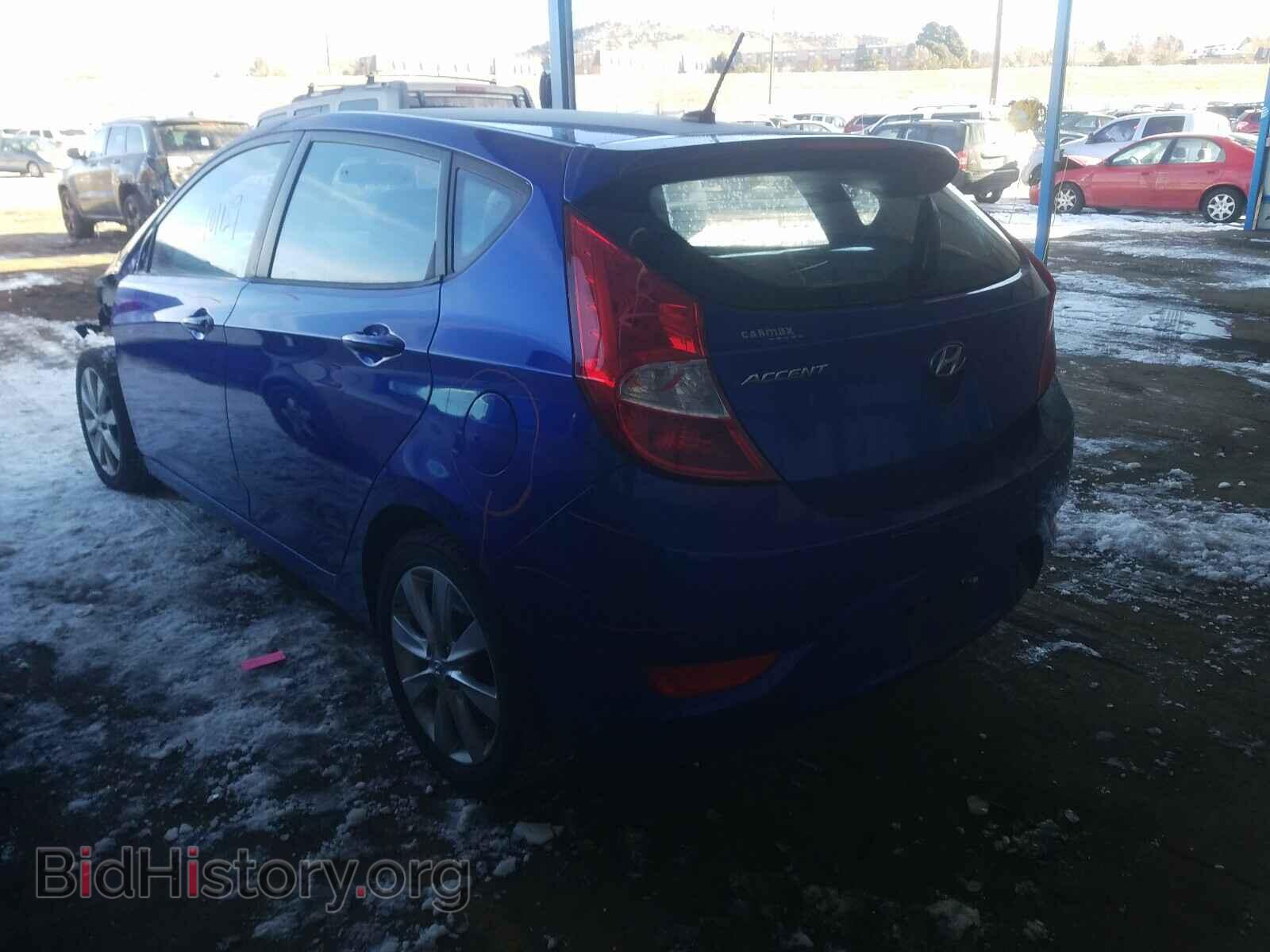 2012 HYUNDAI ACCENT - VIN: KMHCU5AEXCU054892 - Фото 3