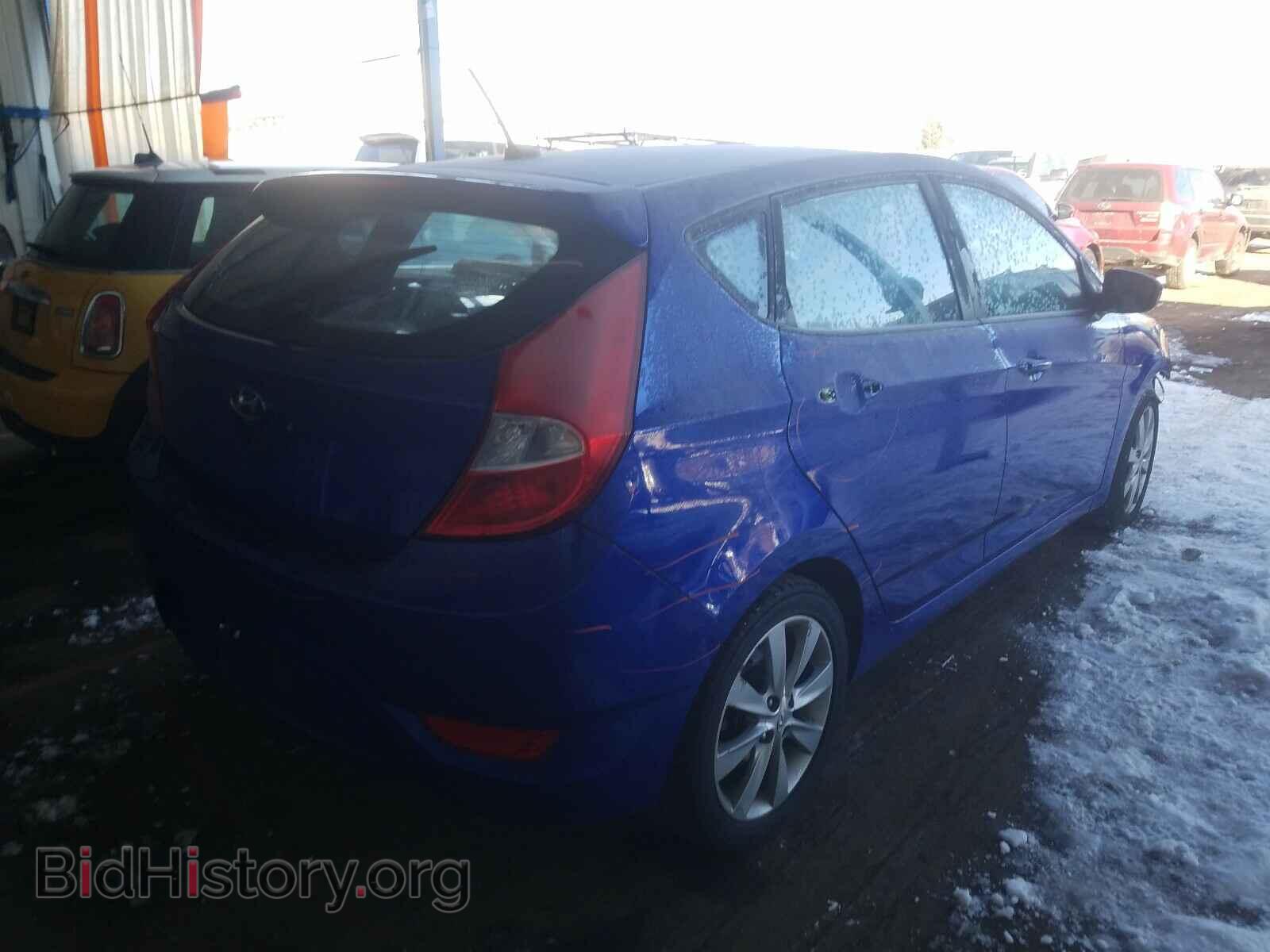 2012 HYUNDAI ACCENT - VIN: KMHCU5AEXCU054892 - Фото 4
