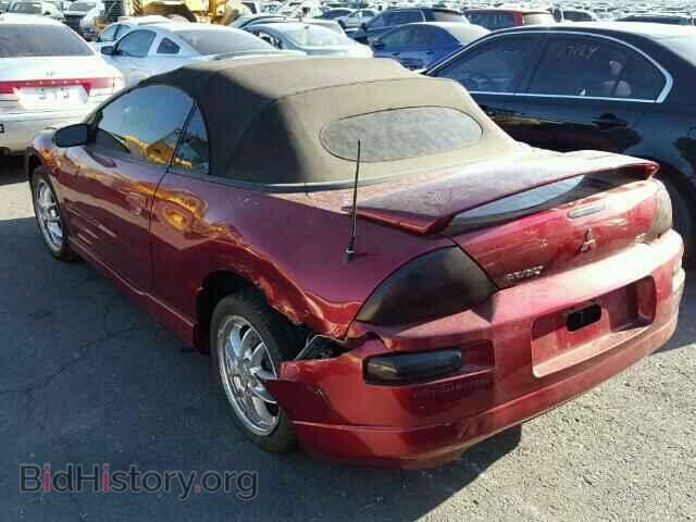 2001 MITSUBISHI ECLIPSE - VIN: 4A3AE85H41E228295 - Photo 3