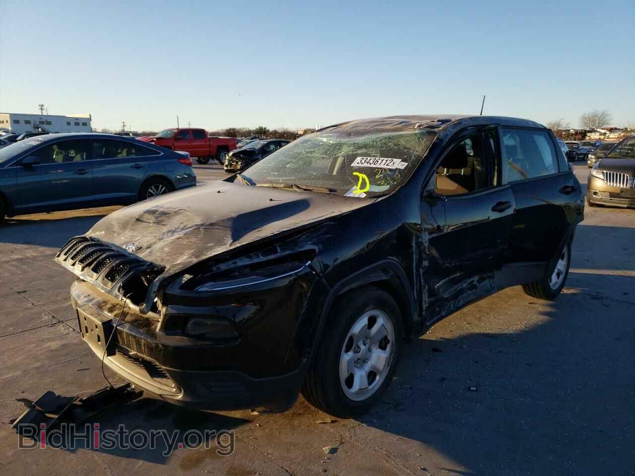 2016 JEEP CHEROKEE - VIN: 1C4PJLAB3GW273020 - Фото 2