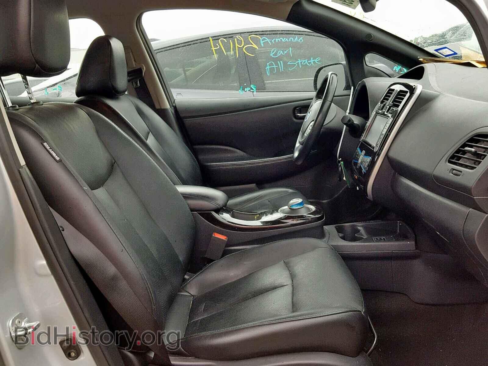 2013 NISSAN LEAF - VIN: 1N4AZ0CP9DC404167 - Фото 5